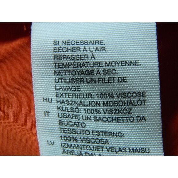 & Other Stories Dress Women's Size 0 Orange V Neck Midi Dress - Picture 14 of 14